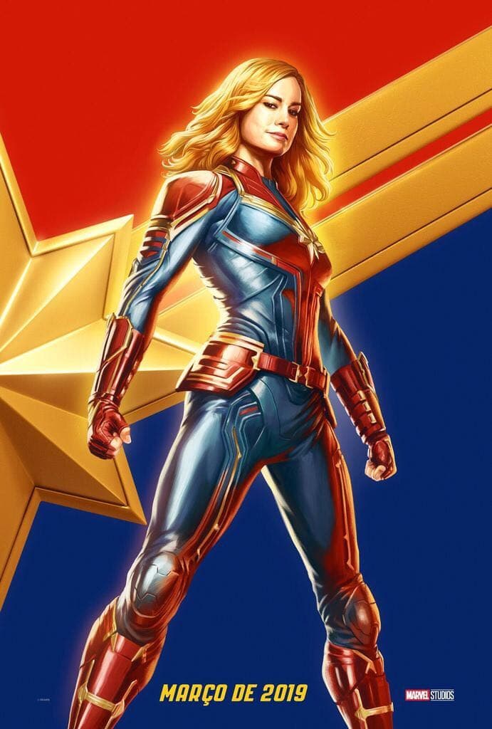 Captain Marvel Brazil CCXP Exclusive Poster